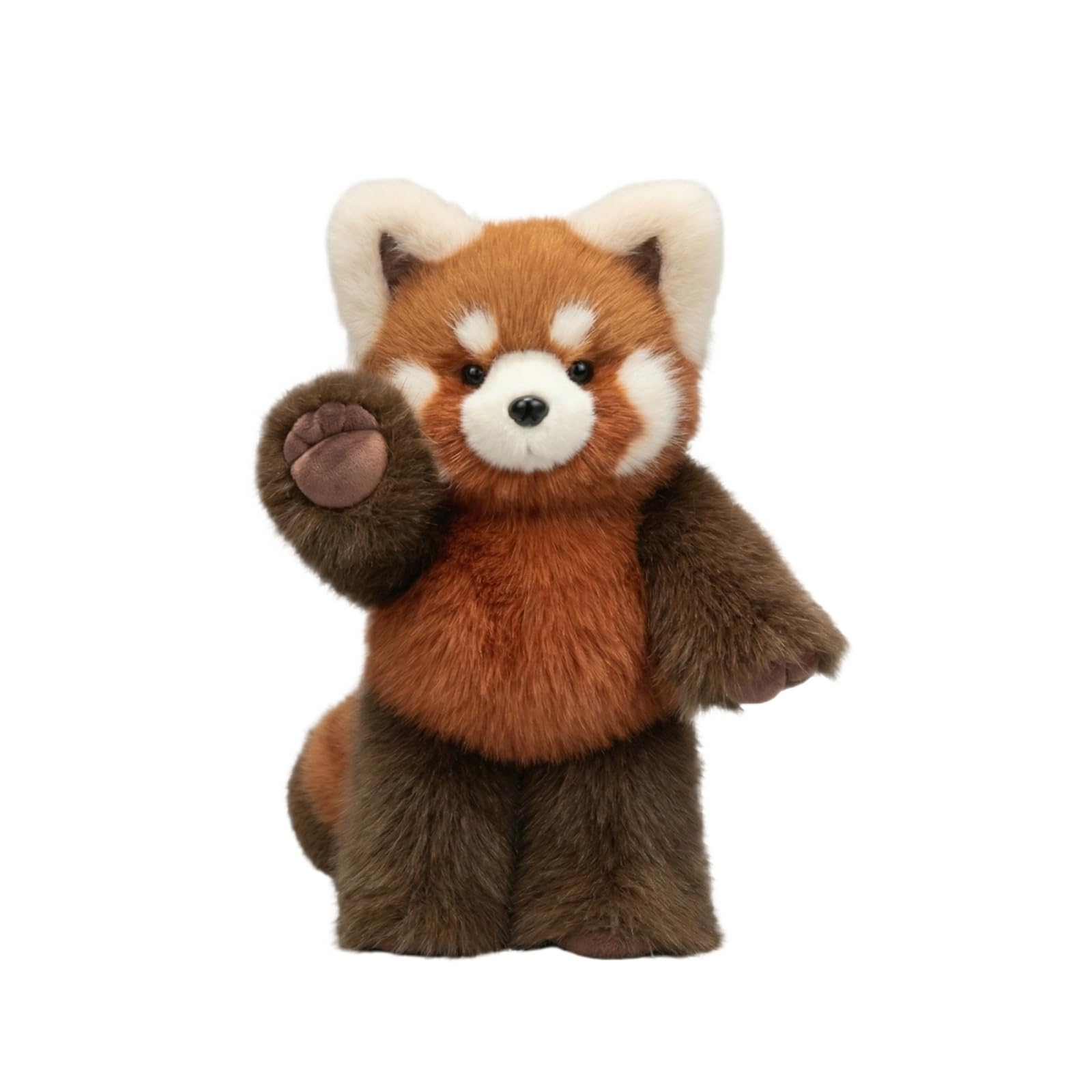 ODJOY-FAN Running Plushie Stress Relief Little Lamb Panda Red Panda Cow Stuffed Animal Shaking Interactive Moving Legs Desktop Fidget Toy Soft Cuddly Pal Sensory Gift for Office Bedroom Home