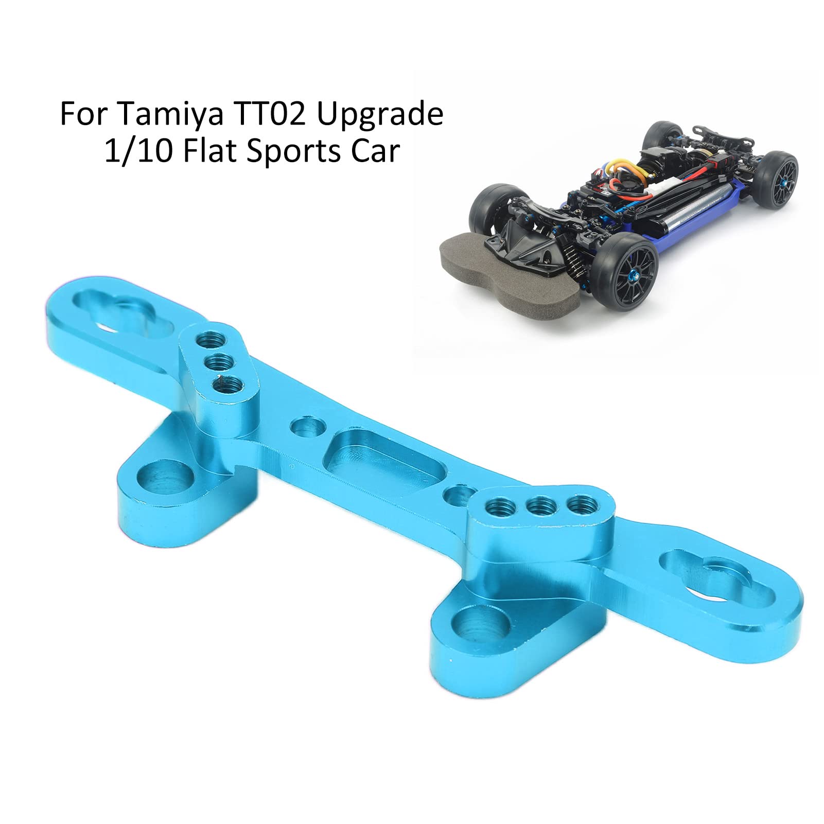 Lot de 2 amortisseurs RC 85 mm en alliage d'aluminium pour voiture