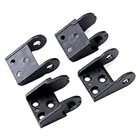 Vista 6 de BCZAMD - Conectores de extremo de cadena de arrastre de 0.394 x 0.591 in, piezas de cadenas de repuesto para cable abierto exterior, cadenas