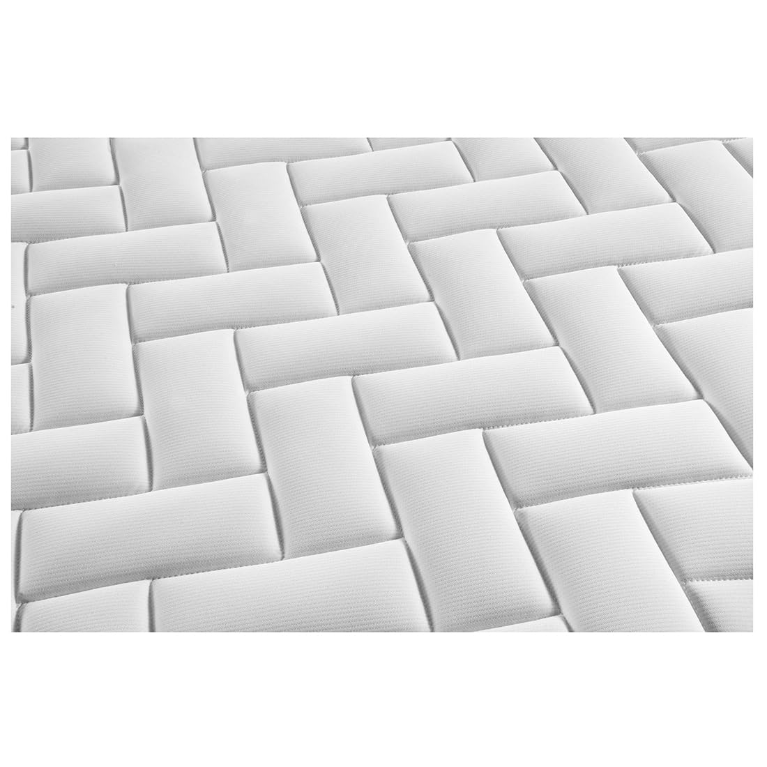 Acomoda Textil – Colchón Viscoelástico Acolchado y Transpirable para Cama Individual y Matrimonio. Colchón Doble Cara Elástico y Adaptable de Alta Densidad con 20 cm de Altura (135x190 cm)