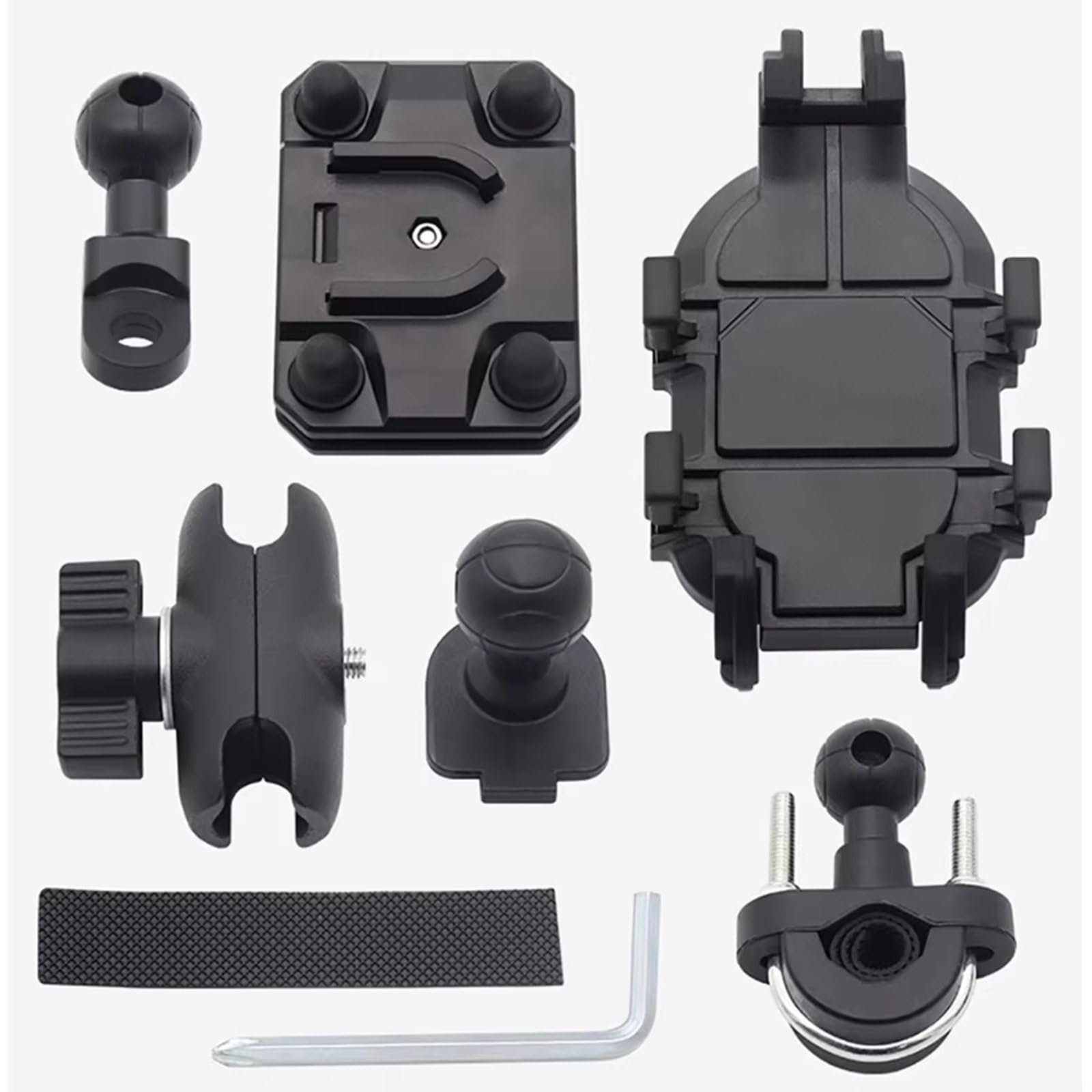 Support De Navigation GPS Pour Q250 Pour SR150GT H Pour SR250GT Pour SR4 Max Pour 500DS Pour 500R Pour 650R Pour 500AC Guidon De Moto Support De Téléphone Portable Amortisseur Support GPS(Handlebar)