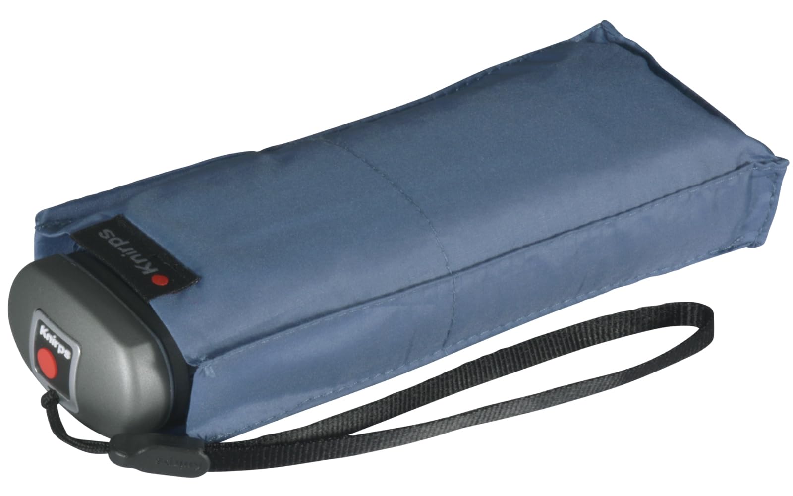 Knirps Ombrello tascabile da viaggio, piccolo, leggero, a righe, 93 cm