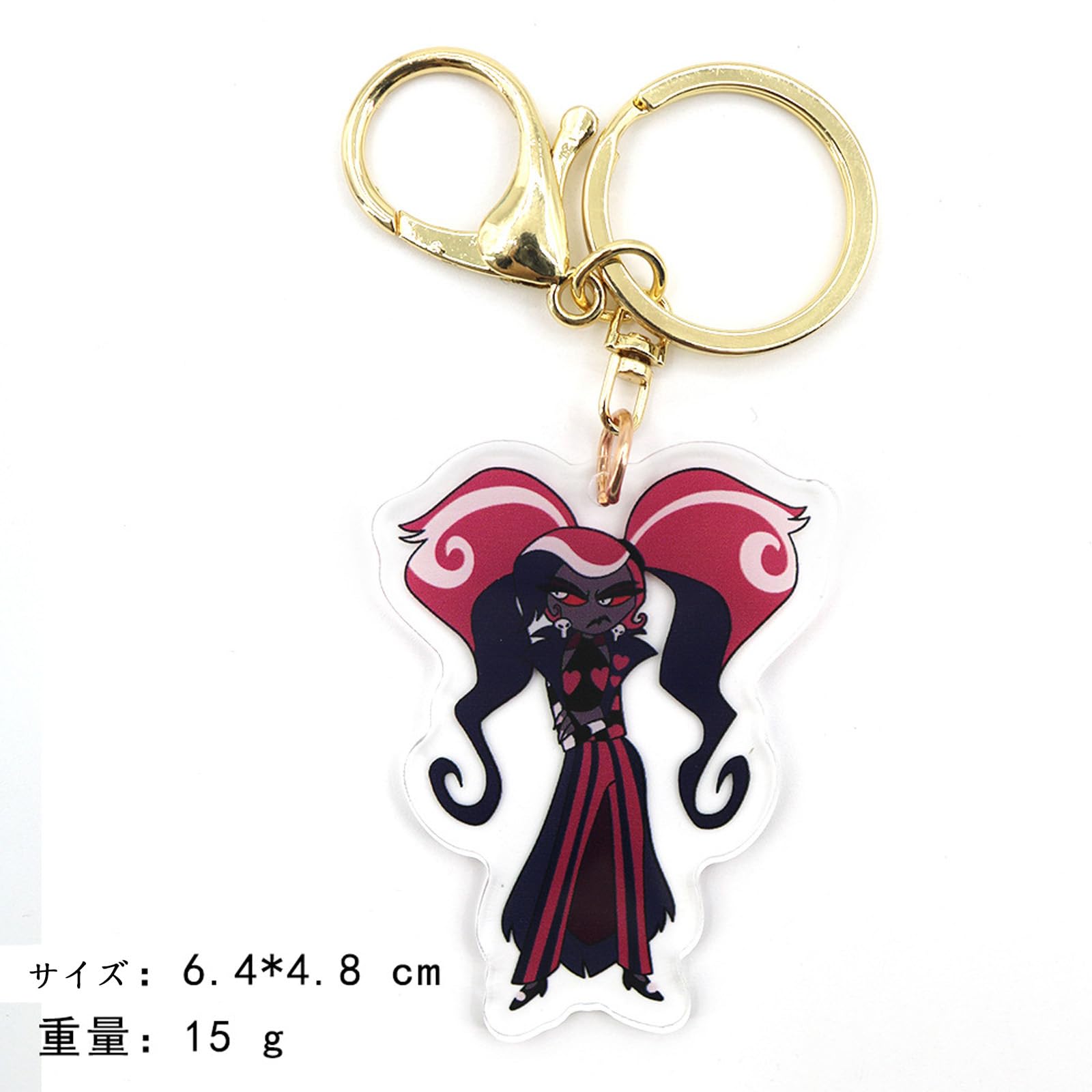 ハズビンホテル スクエア缶B アクリルキーホルダー 6点セット ハズビン