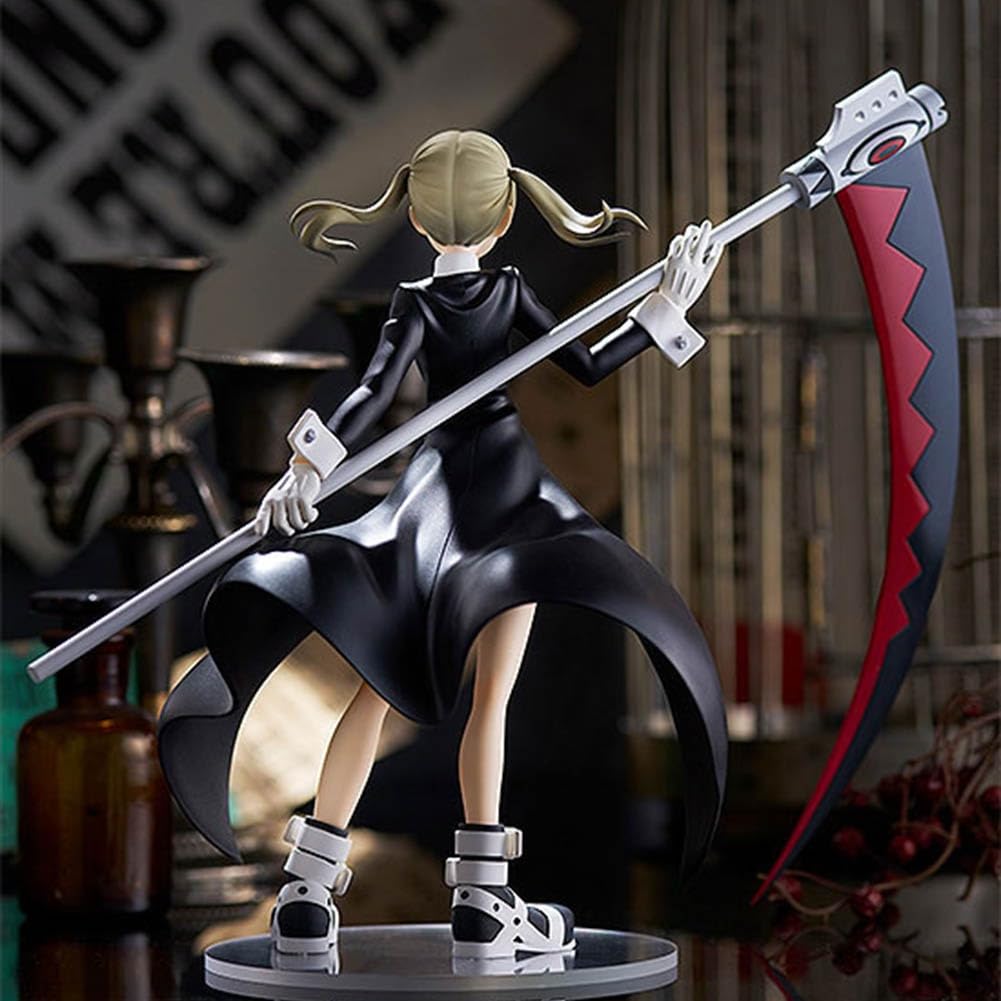 Maka Albarn Figura Statua Scythe-brandendo Versione Anime Girl Figura 18cm