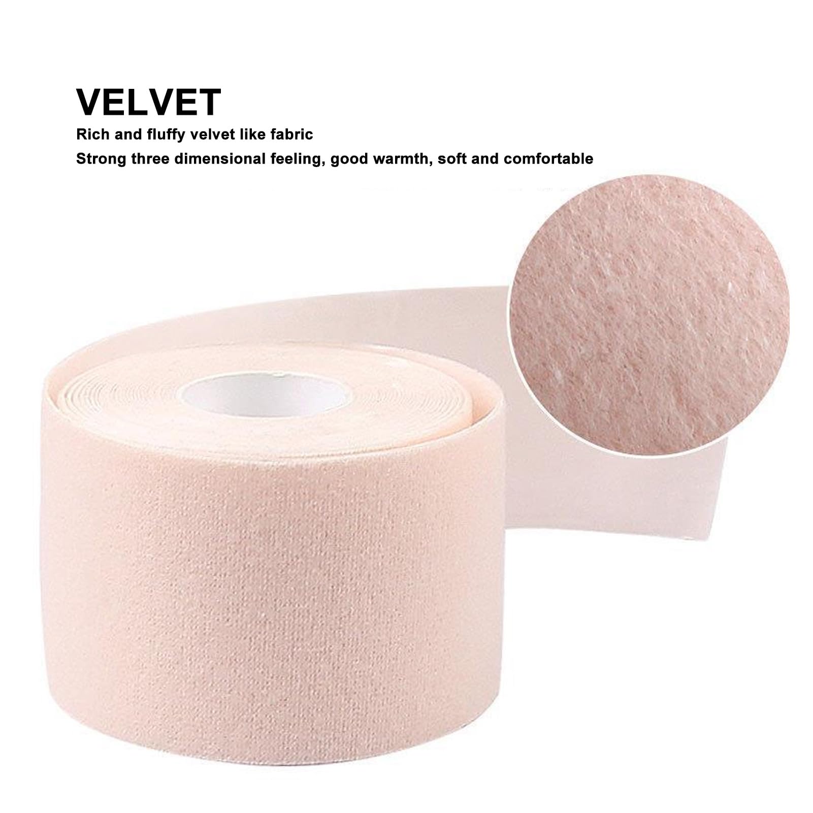 Rollo Adhesivo Suave Moleskin para el Cuidado de Los Pies, Almohadilla de Ampolla para Piel, Pies, Ampollas, Callos, Callos, 2 Pulgadas X 14,8 Pies