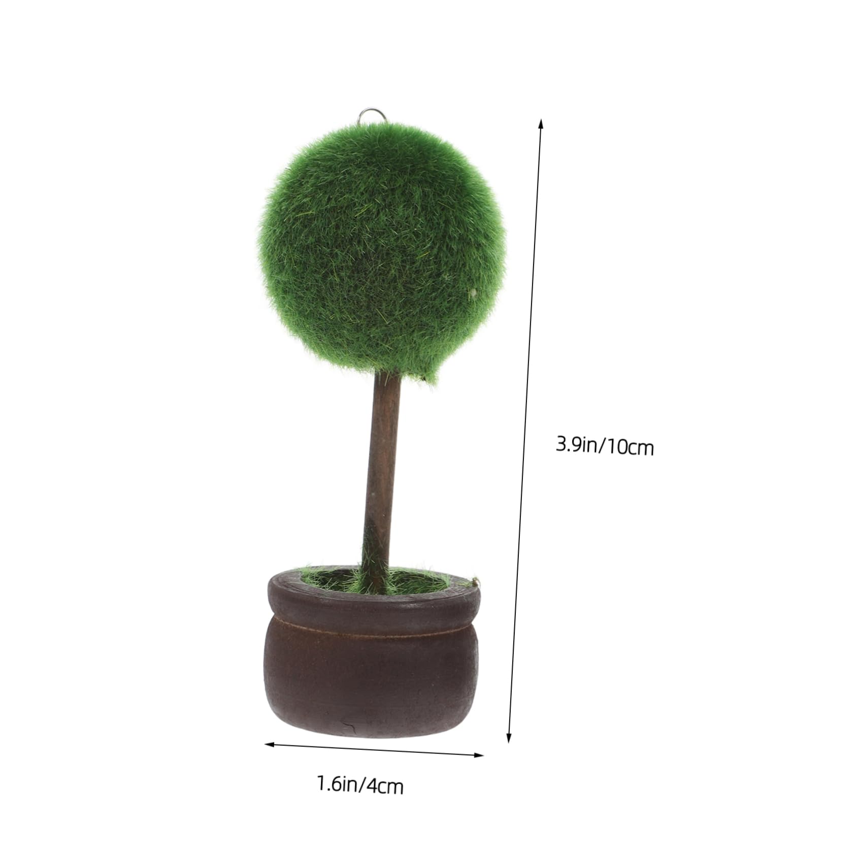 OKUMEYR 2pcs Faux Potted Plants Table Holders for Weddings Parties Birthdays Stylish Card Clips for Place Cards and Photos Charming Decor for Celebrations