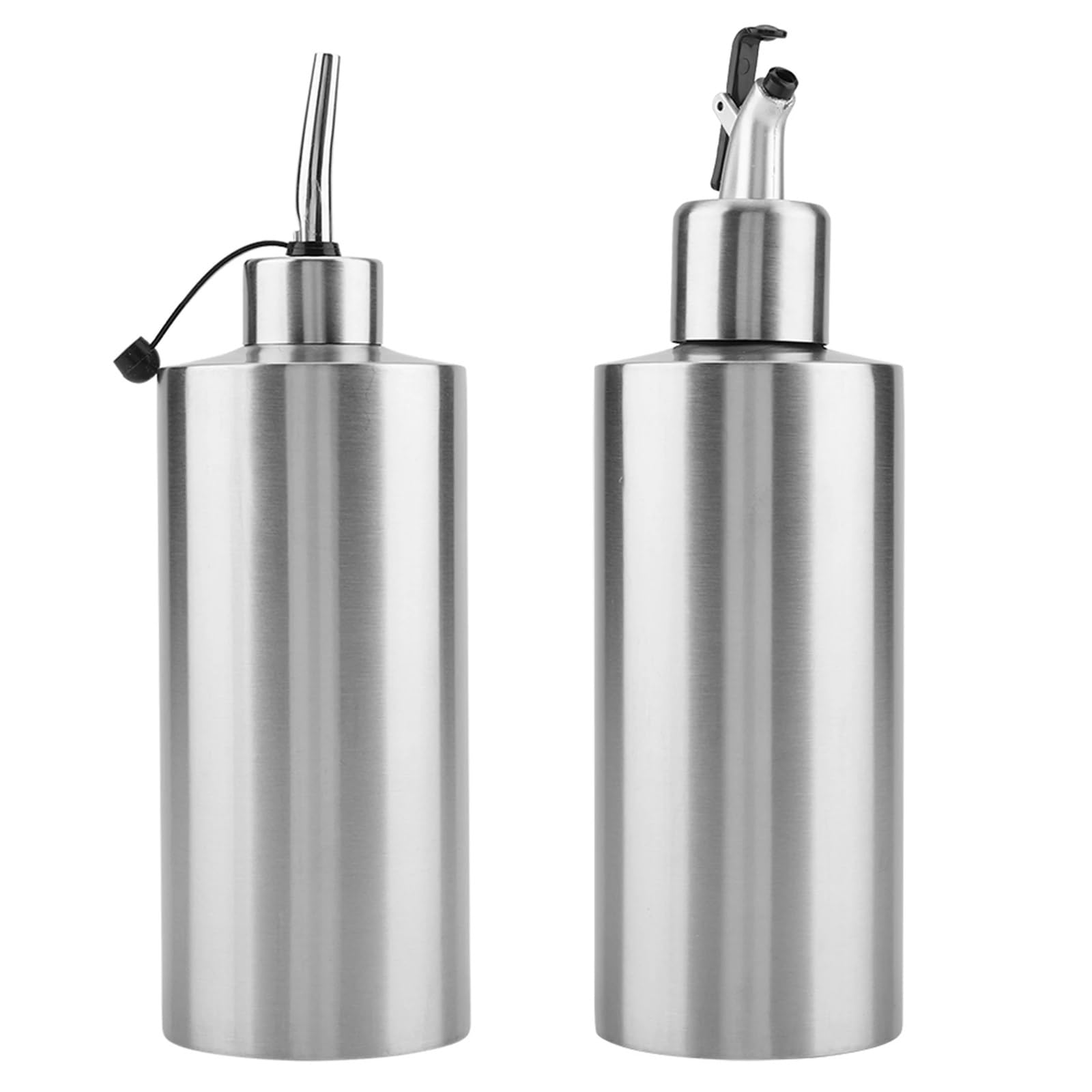 Botella Aceite Botella de aceite for cocinar, dispensador salsas y condimentos, botellas almacenamiento acero inoxidable for vinagre creativo