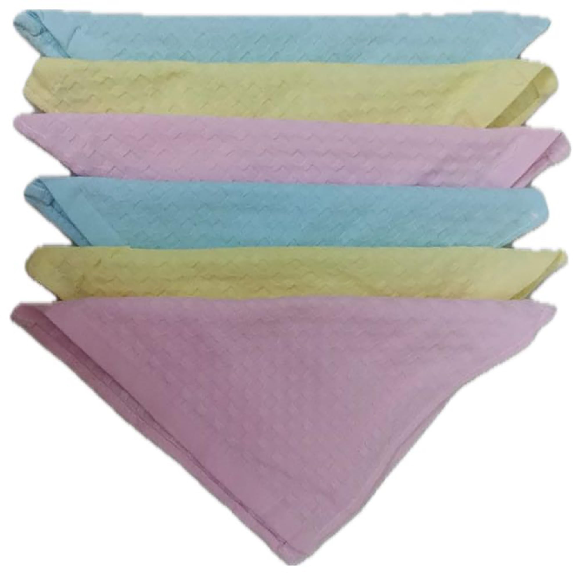 Jyoti Enterprises Cotton Handkerchief Women's & Kid's Handkerchief – 200 GSM | Solid Extra Soft & Super Absorbent Hankies for Women, Kids & Newborn Babies | Stripes – Set of 6-image-42