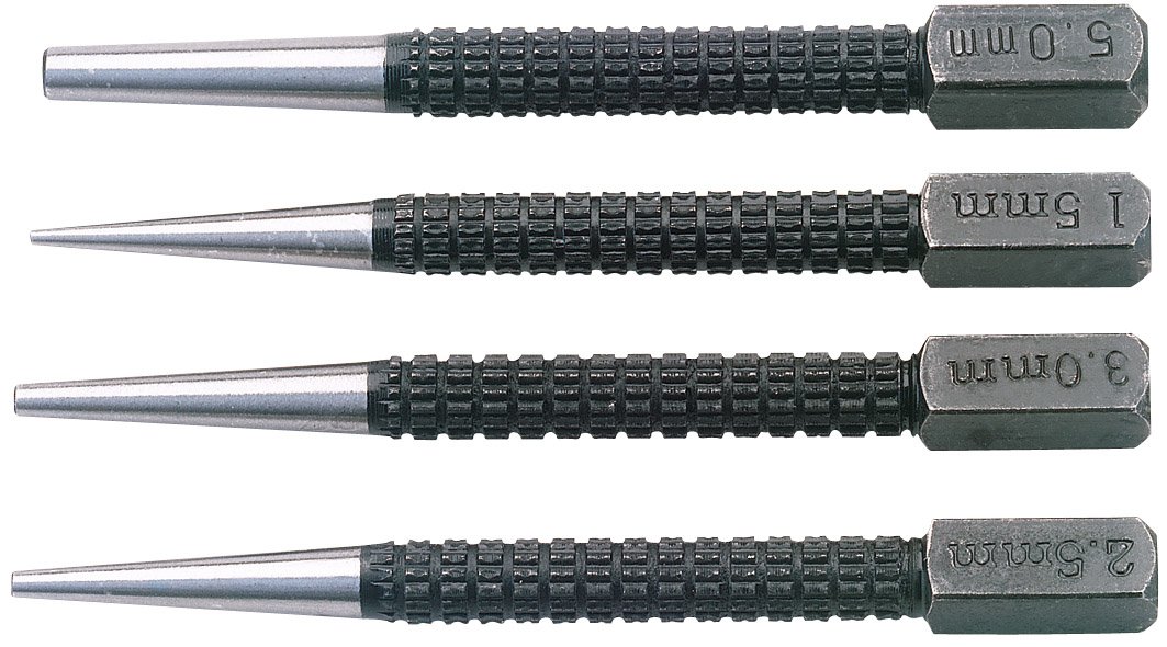 Draper Draper 354801 5935480 - Set di 4 inserti per svasare chiodi/perni