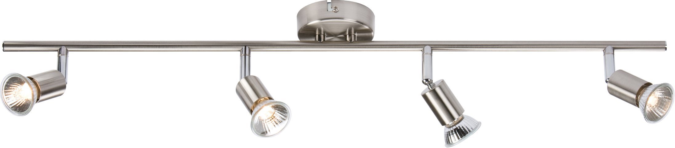 Knightbridge Quad Bar Spotlight, Silver
