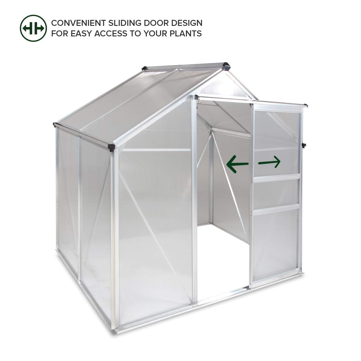 OGrow Portable Greenhouses for Outdoors 4 X 8 Greenhouse Sunroom