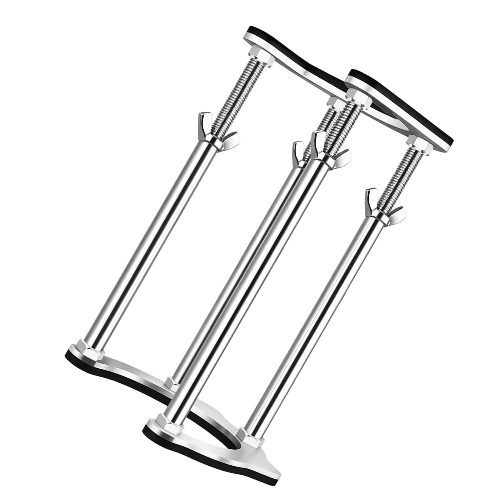 Whoasyst Adjust Height Stainless Steel Kitchen Sink Bracket Sink Mounting Bracket Upgrade for Undermount Installation Rustproof Mount
