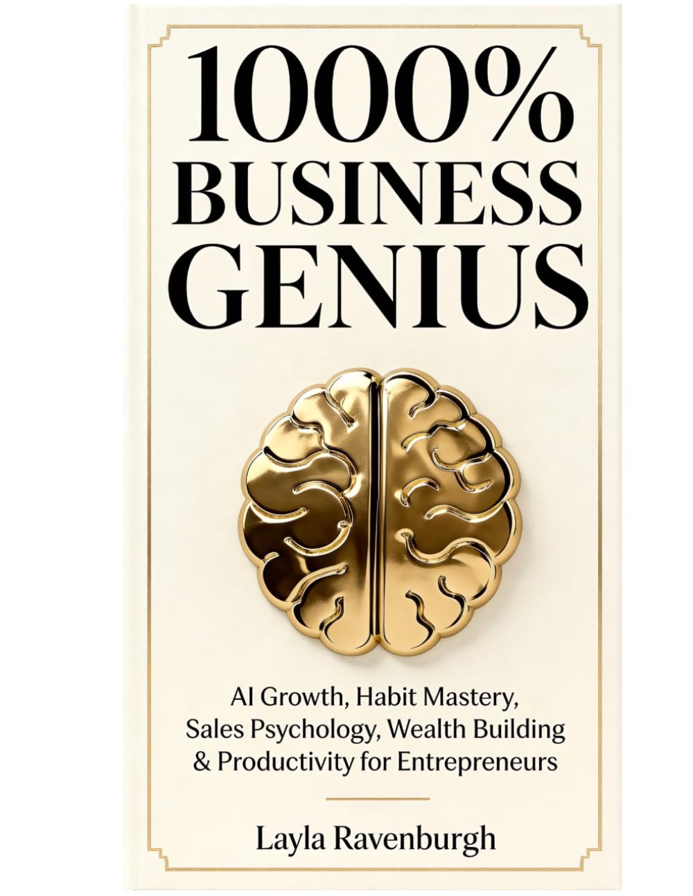 1000% BUSINESS GENIUS: AI Growth, Habit Mastery, Sales Psychology, Wealth Building & Productivity for Entrepreneurs