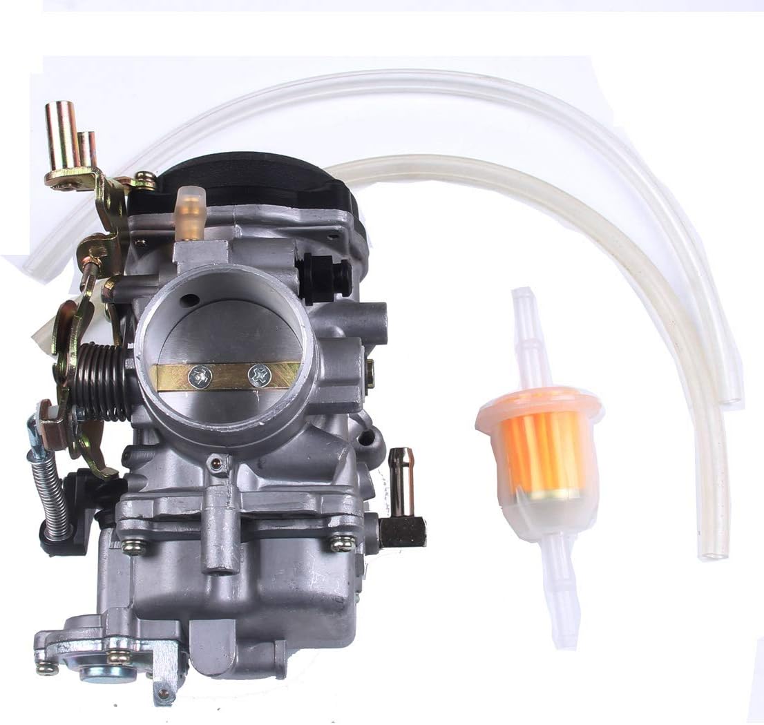 New Carburetor Fuel Filter Spark Plug Compatible with Dyna Electra Glide 40MM CV PERFORMANCE TUNED Heritage Softail Harley Davidson H-D Replace # 27421-99C 27490-04 27465-04 27031-95 27490-96 27492-96