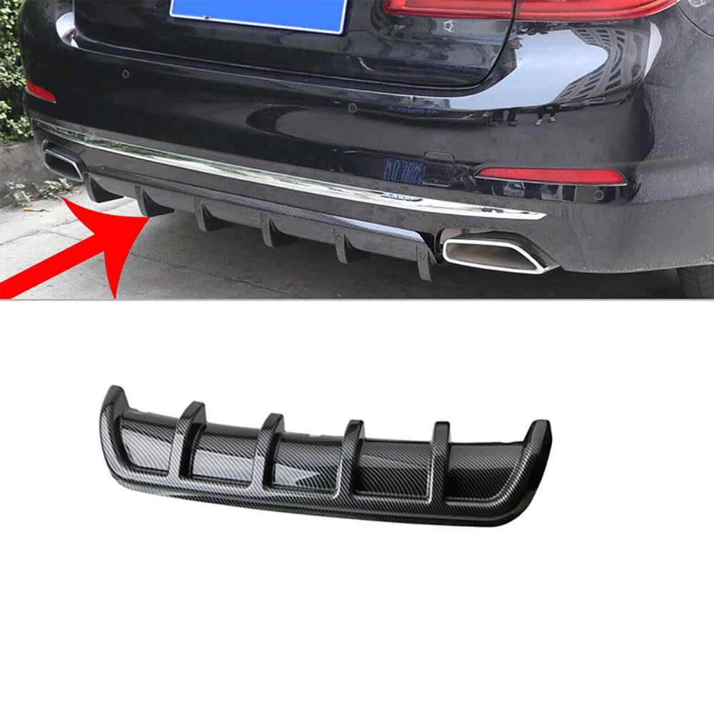 Diffusore Paraurti Posteriore Auto per Jeep Grand Cherokee Compass Commander Grand Commander Wrangler,Resistenza Agli Urti Spoiler Labbro Diffusore Splitter Kit,A/5fin