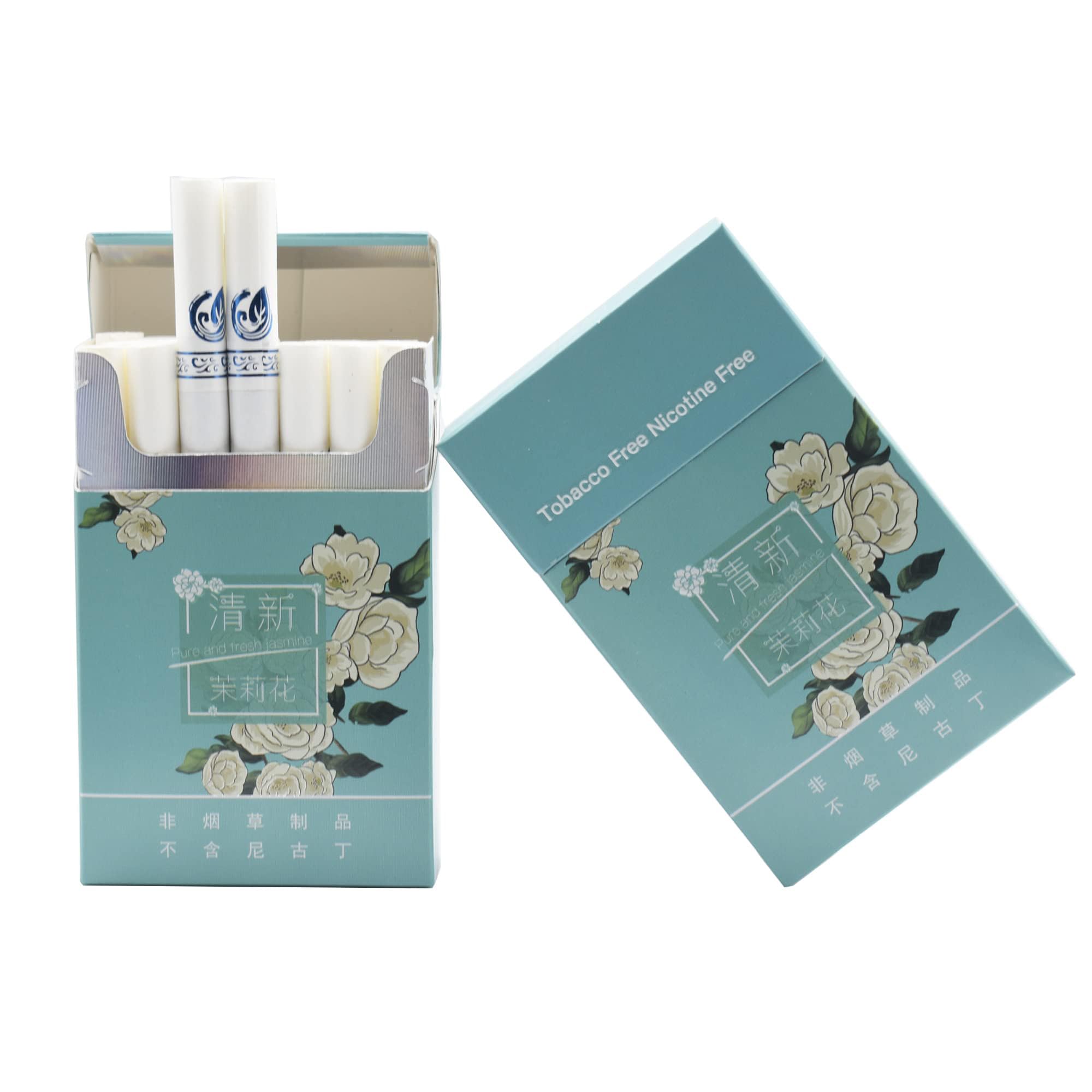 Herbal Cigarettes, Nicotine Free, Tobacco Free, Smoking Cessation Aids, Quit Smoking,2 Packs 40 Smokes