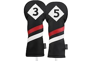 Majek Retro Golf Headcovers: Protect Your Clubs in Vintage Style