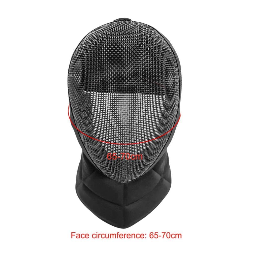 kowaku Proteggi Il Viso Proteggi Il Comfort Multifunzione con Il Casco da Scherma Portatile Imbottito per mascherine da Competizione Forniture per