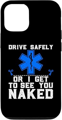 iPhone 1212 Pro Cool EMT Design para hombres mujeres Respuesta médica EMT Paramédico caso
