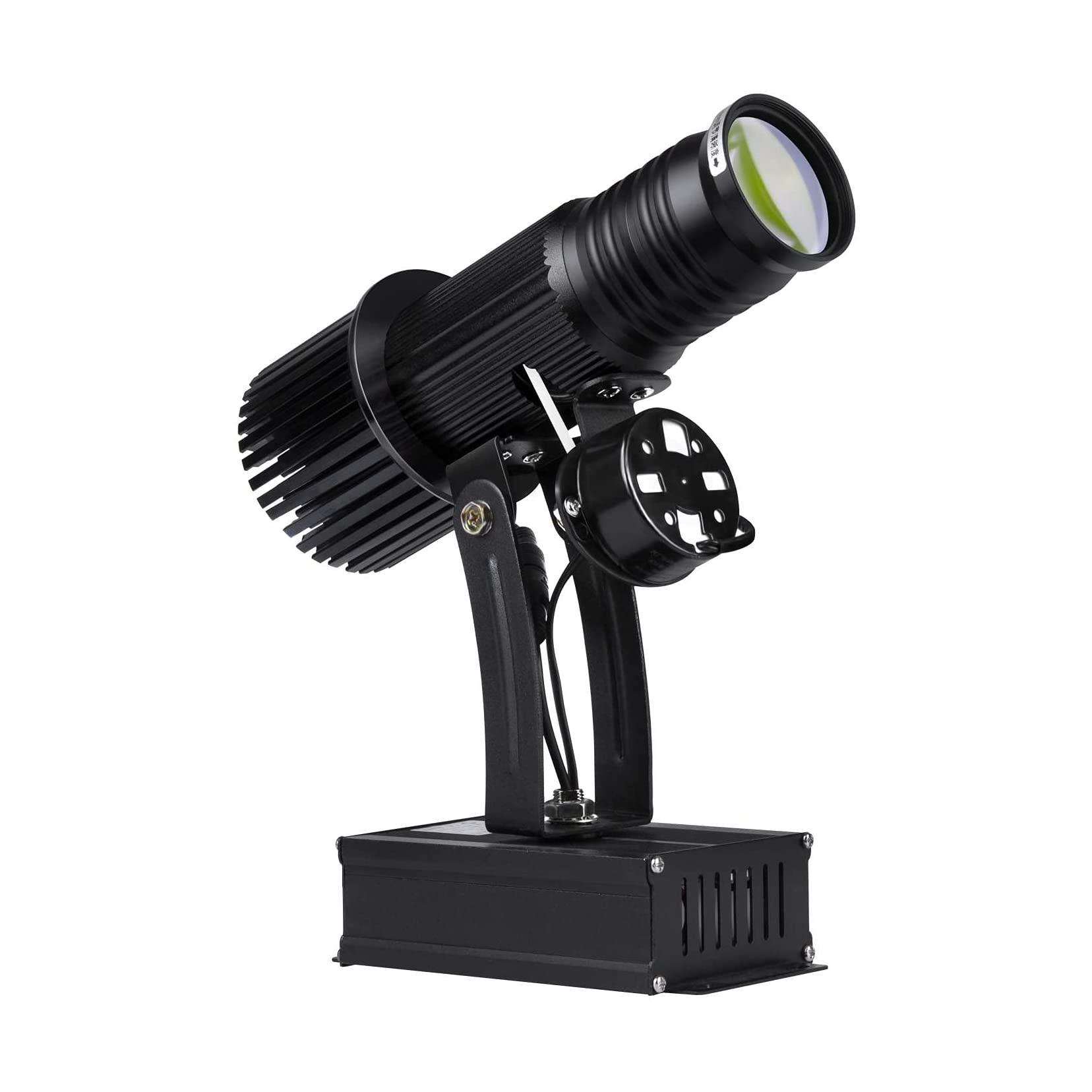 Custom GOBO Logo Projector 15W LED Door Head Advertising Light Rotating Image Projection Lamp for Wedding Party Store Bar Hotel (Indoor)