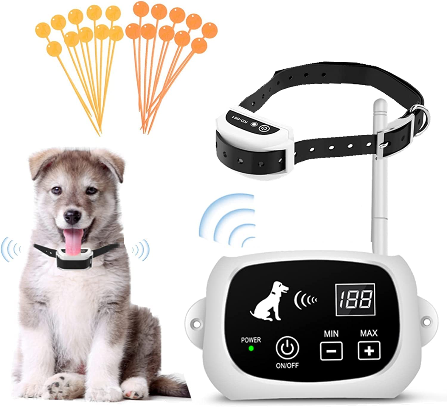 Buy Wireless Dog Fence,2022 Electric Fence System for Stubborn Dog