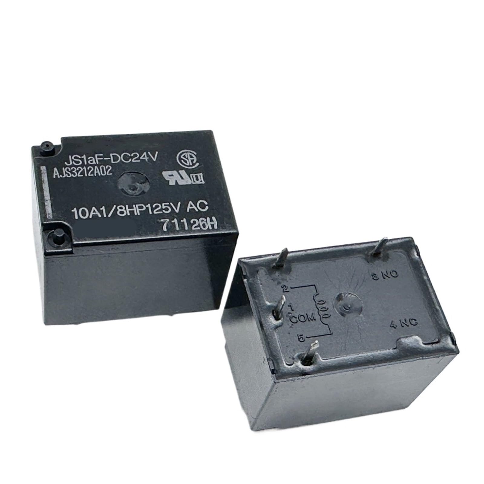 YZWRWRMKTB 1pc JS1aF-DC24V AJS3212A02 (4123A-10A) Relay 4pins