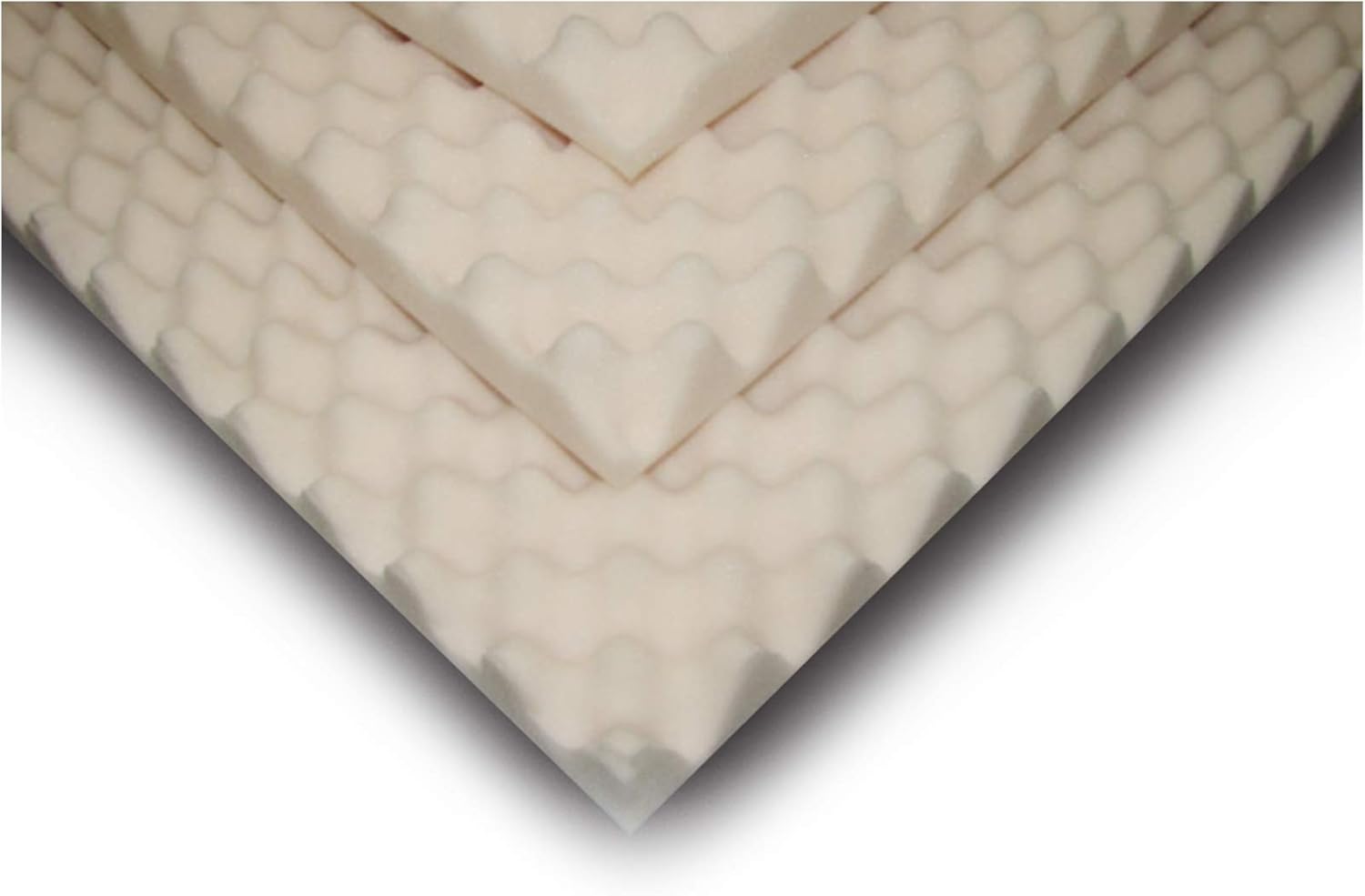 Mattress Overlay Convoluted Foam 4 X 34 X 72 Inch, SP45S-000 - Sold by: Pack of One