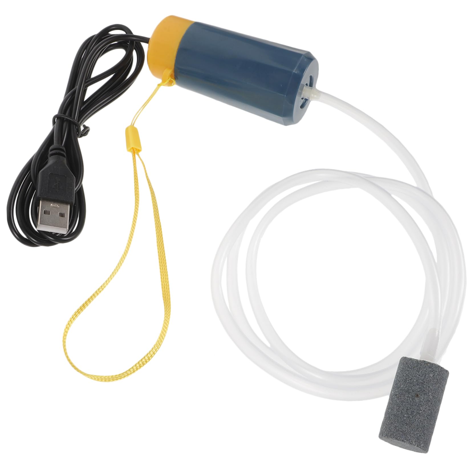 Kisangel 3piezas Bomba De USB para Acuarios y Silenciosa Aumenta El Peceras y Tanques De Agua para Peces y Mascotas Acuáticas