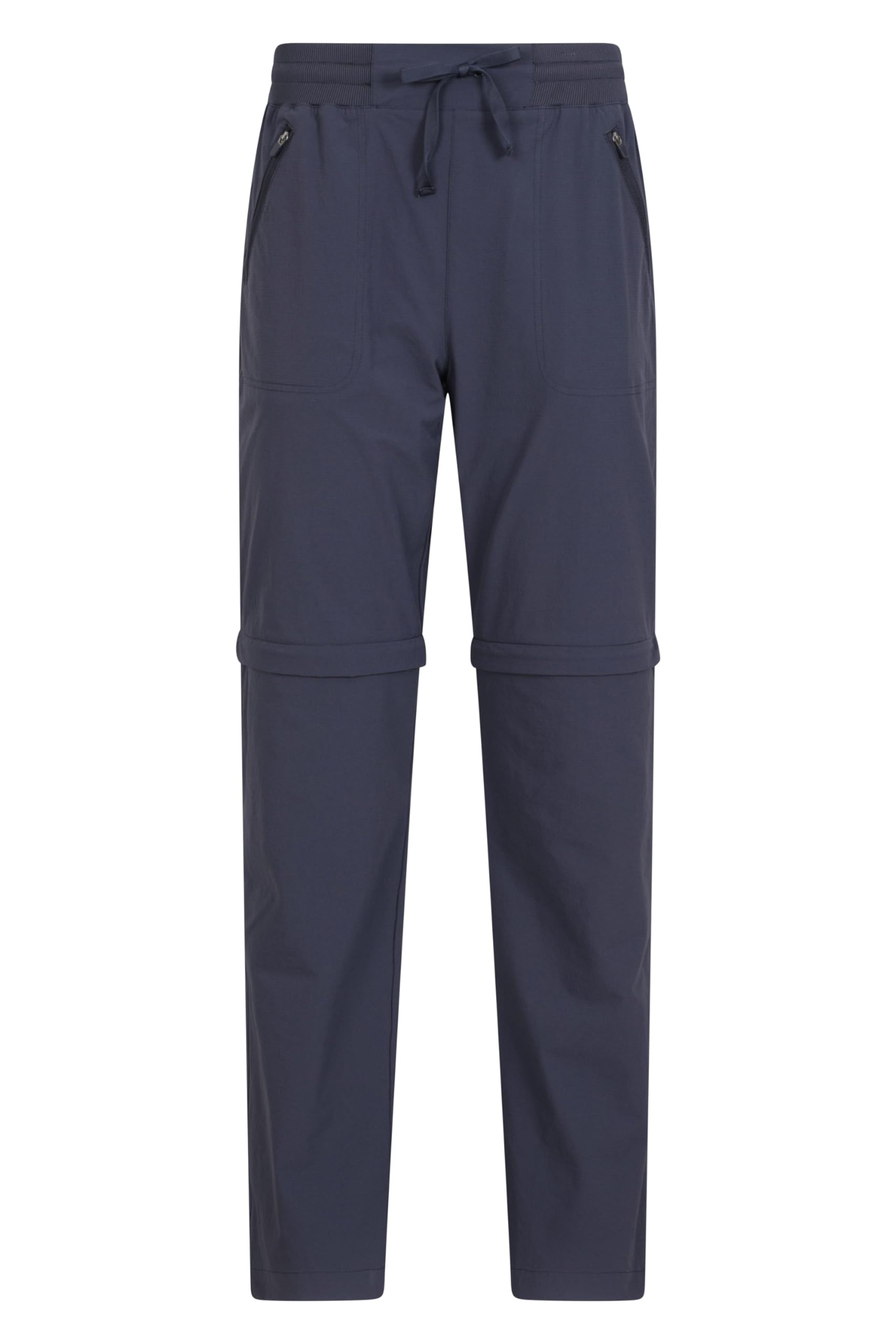 Mountain Warehouse Explorer Womens Zip Off Trousers - Quick Drying Pants, UV Protection Bottoms - for Hiking, Camping & Outdoors Navy Women's Size 20