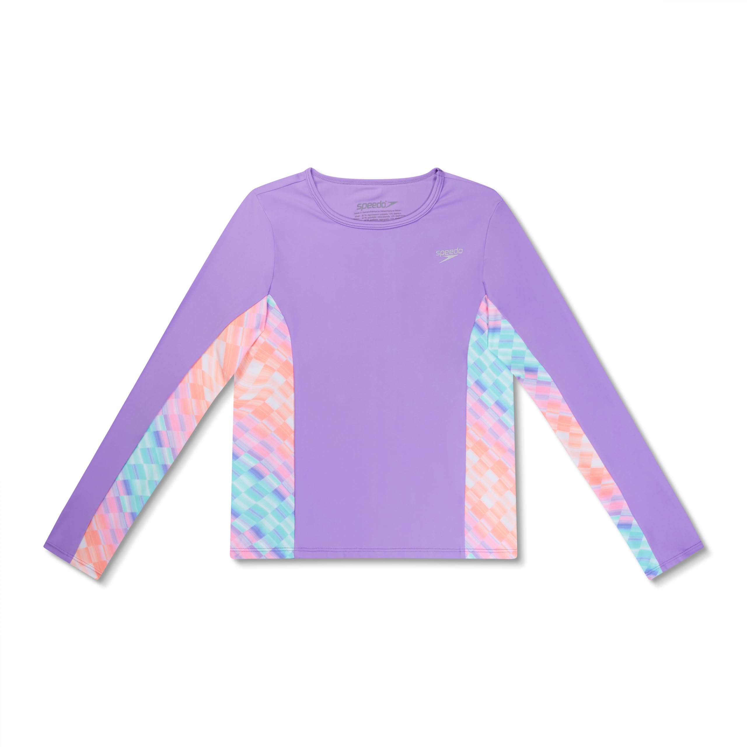 Speedo Girl's Uv Swim Shirt Long Sleeve Rashguard