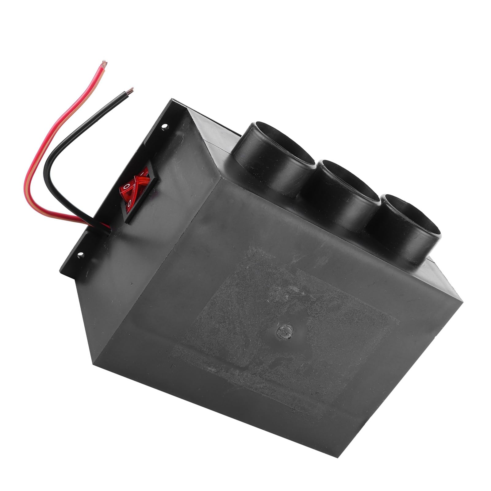 Yosoo Health Gear Chauffage de Voiture 12 V, 300 W, 3 Trous, Dégivreur de Pare-Brise Portable, Chauffage d'hiver, Dégivreur de Pare-Brise de Voiture, élimination du Brouillard pour Camping-Cars,