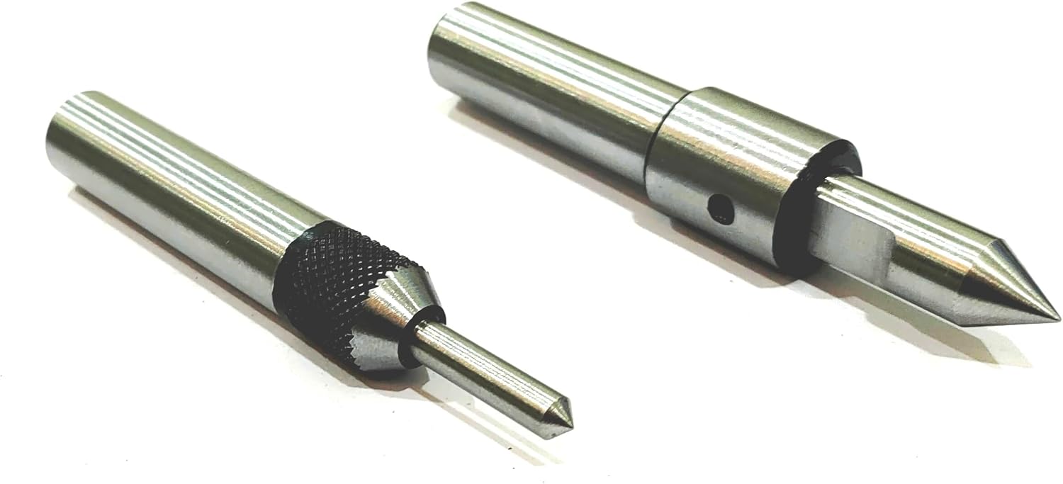 Buyohlic Tap Guides to Align Threading Taps on Lathe, Mill, Jigs Bore Machines (Set Of Both)