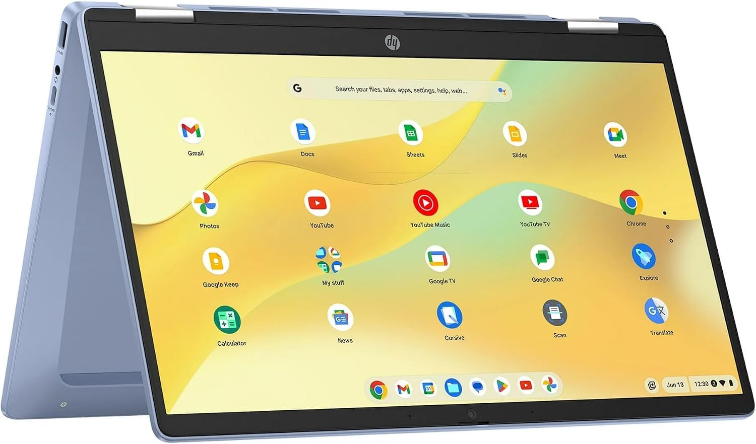 HP 14 2-in-1 Chromebook 14in FHD Intel CPU 4GB 64GB Storage (14b-Renewed) N100|4GB|64GB