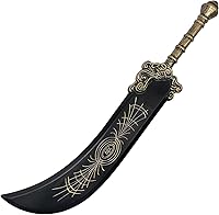 Vista 1 de Starscourge Greatsword Elder Ring 41" Foam Colossal Sword for Cosplay and Halloween Costume Gold
