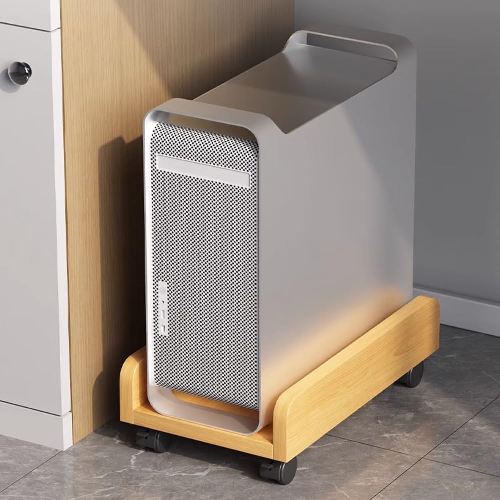 Supporto per CPU, Supporto per CPU Mobile, Carrello, Supporto Universale per PC Tower con Ruote, Supporto per PC da casa/Ufficio, Supporto per CPU per,