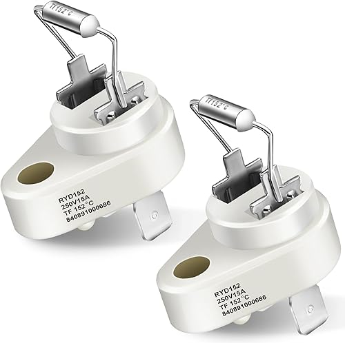 Fusible de corte térmico de 152 C, compatible con Raypak 005899F Kit de reemplazo de interruptor de despliegue de fusible de corte térmico para