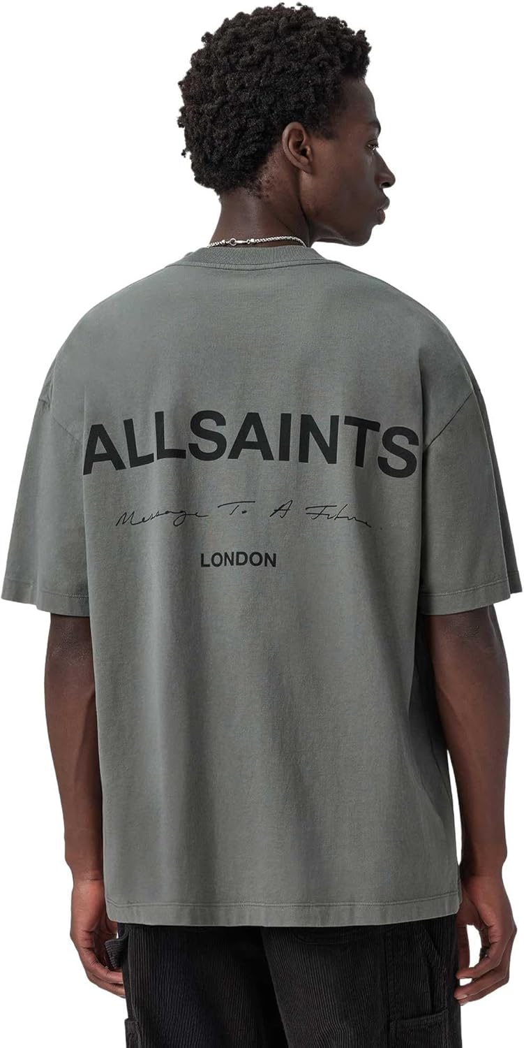 Allsaints Mens Future Ss Crew - Image 3