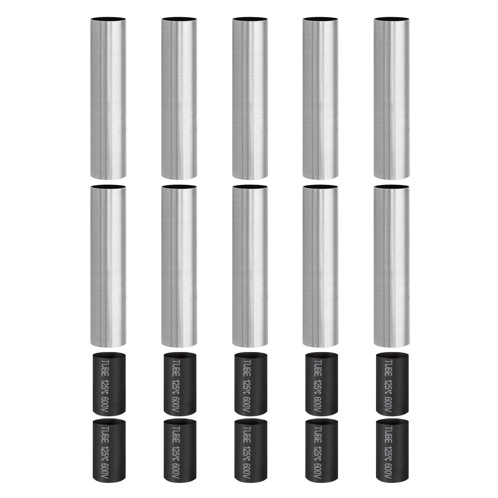 PATIKIL 4" Tall Candle Covers Sleeves