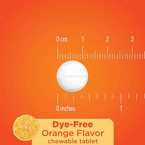 Vista 16 de Yaxa Basic Care Tabletas masticables de ibuprofeno para niños, 100 mg, analgésico y reductor de fiebre, sabor naranja, para dolores, dolor