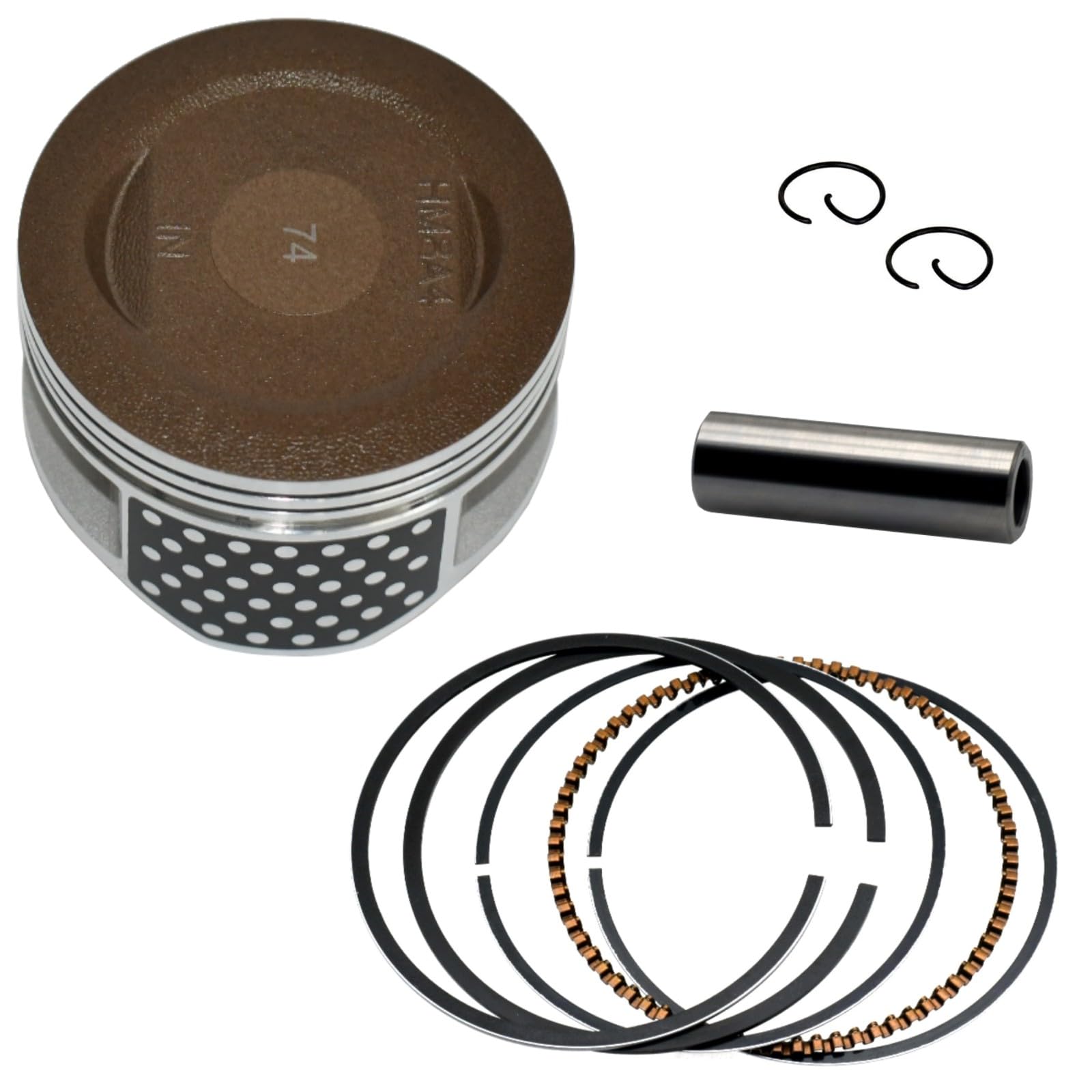 Honda Rancher 420 Wiseco Piston Kit Tusk Top End Gasket Std - Foto 9