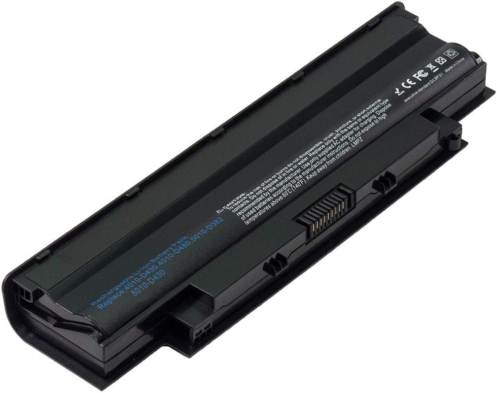 Battpit J1KND 4YRJH 04YRJH 08NH55 Battery Compatible with Dell Inspiron N3010 N5010 N5030 N5040 N5050 N5110 N7010 N7110 M4040 M5030 M5010 M5110 M501R Vostro 1550 2520 3450 3555 3750 [10.8V]