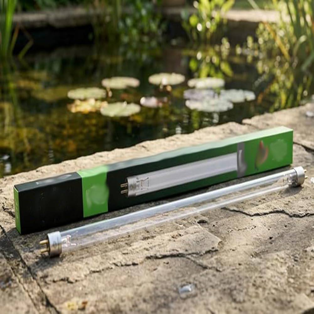 Genérico Tubo Germicida UVC de 15W (T8, G13) – Lámpara de Reemplazo UV-C de Alta Potencia, Desinfección de Superficies – Bombilla UV de Larga Vida de 452mm
