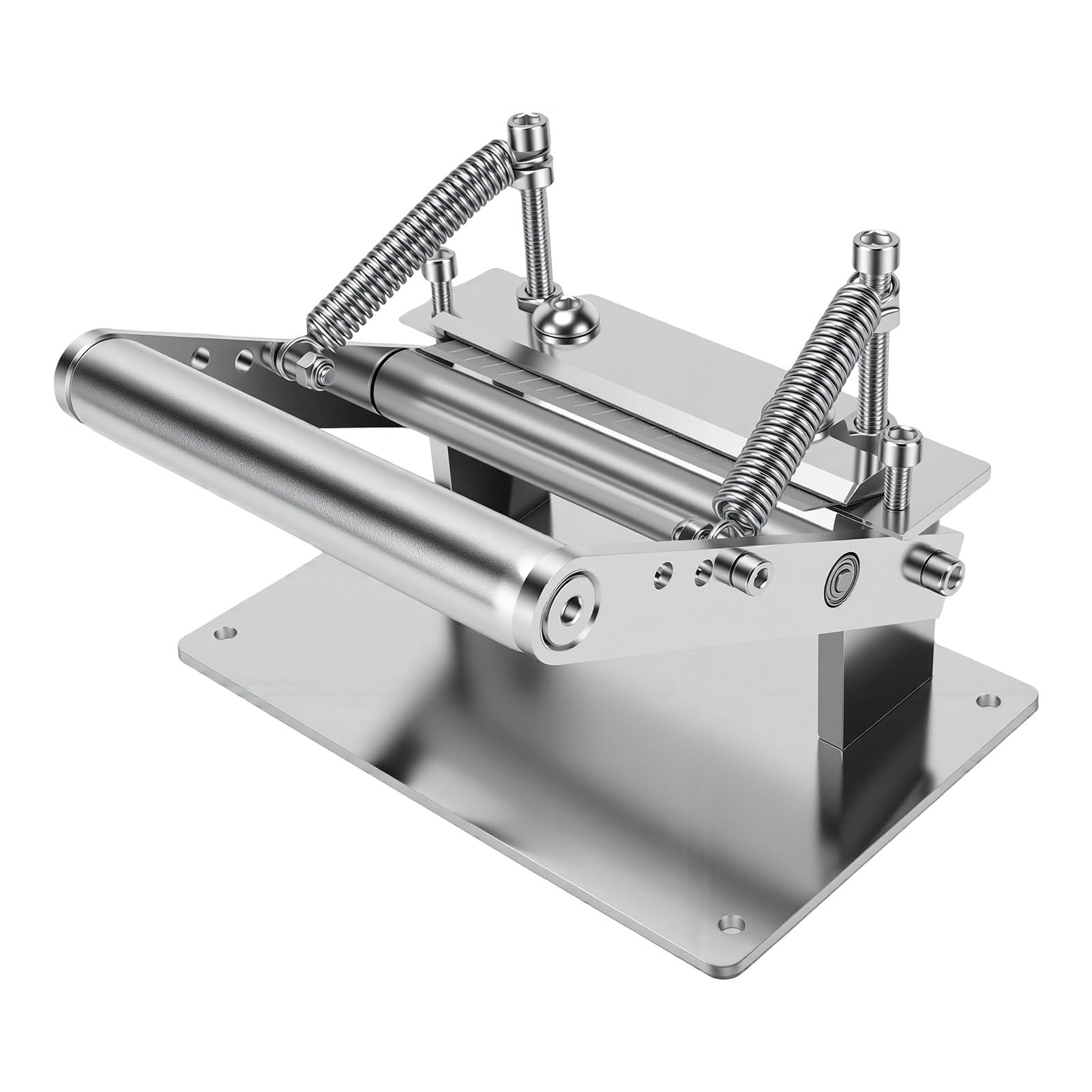 Annadue Skiver de Cuero Manual, Herramienta de Metal para Adelgazar Bordes