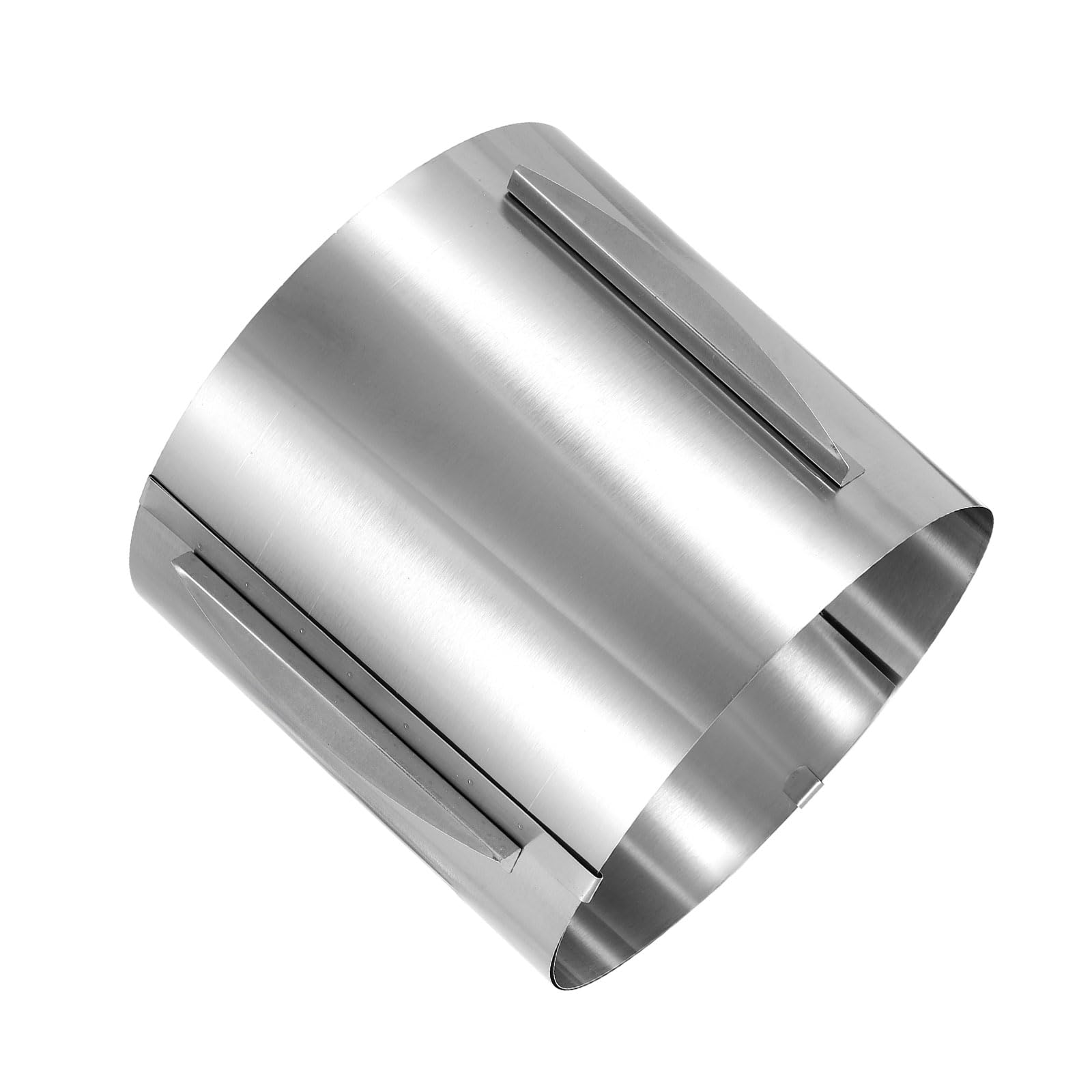 HARFINGTON Kuchenring, 15,2 cm bis 30,5 cm, 19 cm hoch, verstellbarer runder Kuchenring, Edelstahl, Mousse, Backformen, Backzubehör zum Backen, Kochen, Werkzeug