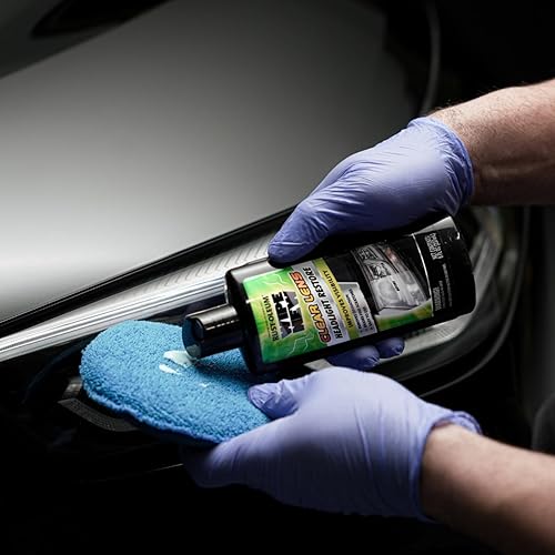 Miniatura 4 de Wipe New Rust-Oleum 381403 - Restaurador de faros delanteros con lente transparente, 8 onzas, color negro
