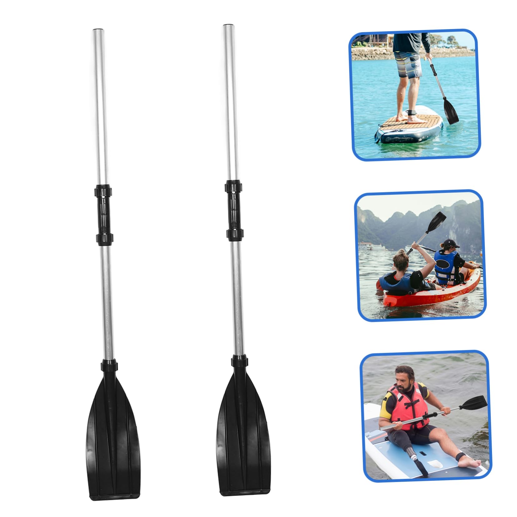 HANABASS Flusspaddel Bootsruder Ersatz-kajakpaddel Kanu-ruder Paddleboard Kajakpaddel Schlauchpaddel Paddel Für Kajakfahren Ruder Für Wasserfahrzeuge