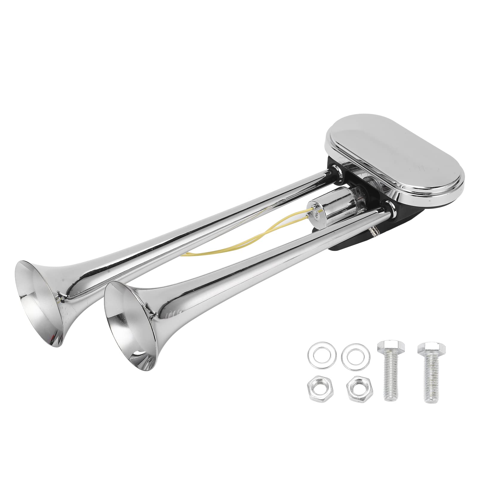 Tromba ad Aria in Acciaio Inox 150dB - 24V DC per Camion, Barche e Treni