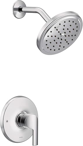 Moen UTS3202 Doux Collection M-CORE 3-Series - Juego de molduras de ducha con 1 mango, requiere válvula, cromado