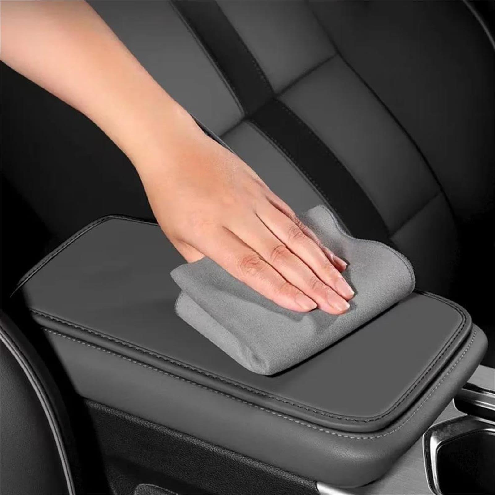 Copri Bracciolo Auto Per XPENG G9 2023-2025 Scatola Del Bracciolo Copertura Protettiva Interna Imbottitura Altezza Gomito Auto(A1)