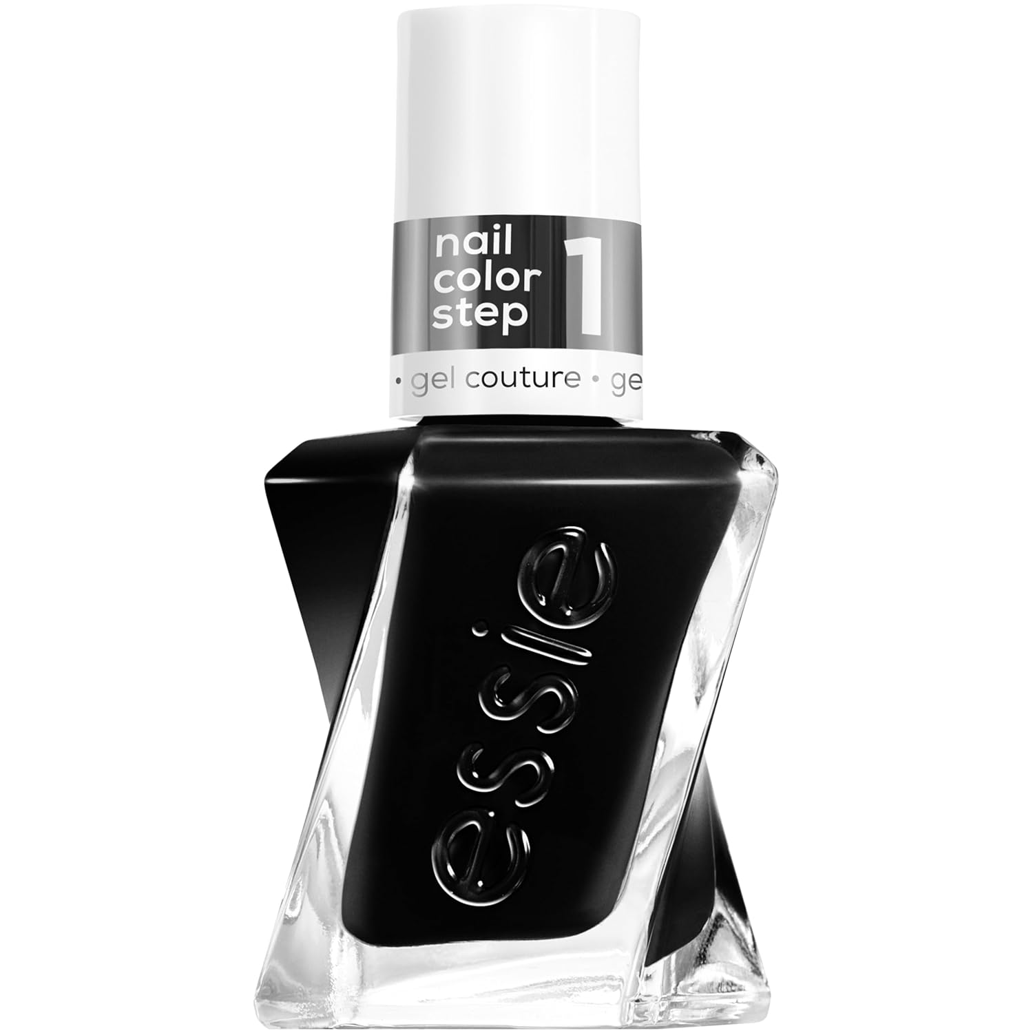 essie Gel Couture Nail Polish Long Lasting Black Nail Polish Vegan Like It Loud 0 46 fl oz